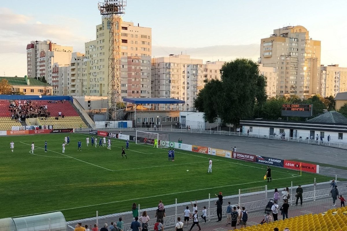 Белгородские футболисты проиграли второй матч подряд