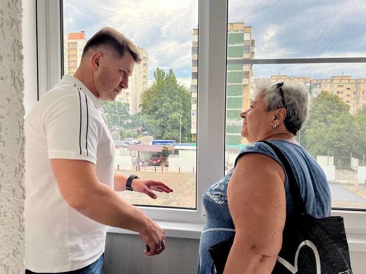 Капремонт пострадавшего от обстрелов дома на Шаландина в Белгороде завершат в сентябре