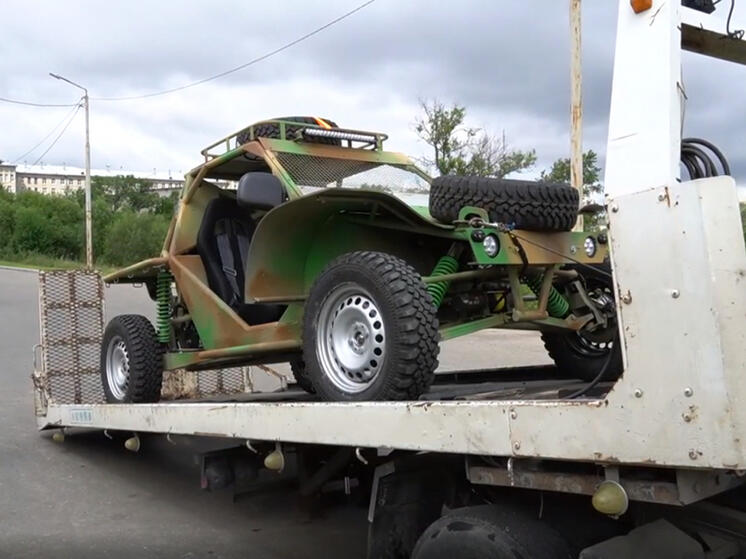 В Хабаровске продолжают тестировать багги «Ерофей»