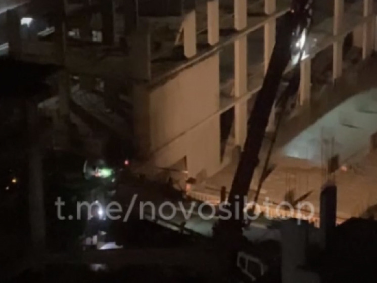 В Новосибирске жильцы улицы Плановой пожаловались на ночной шум от стройки