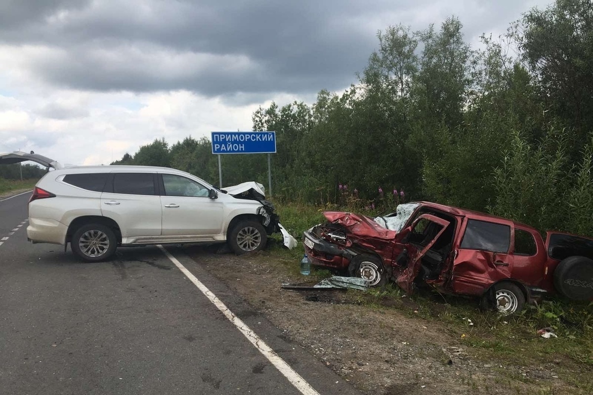 На трассе под Архангельском произошло смертельное ДТП