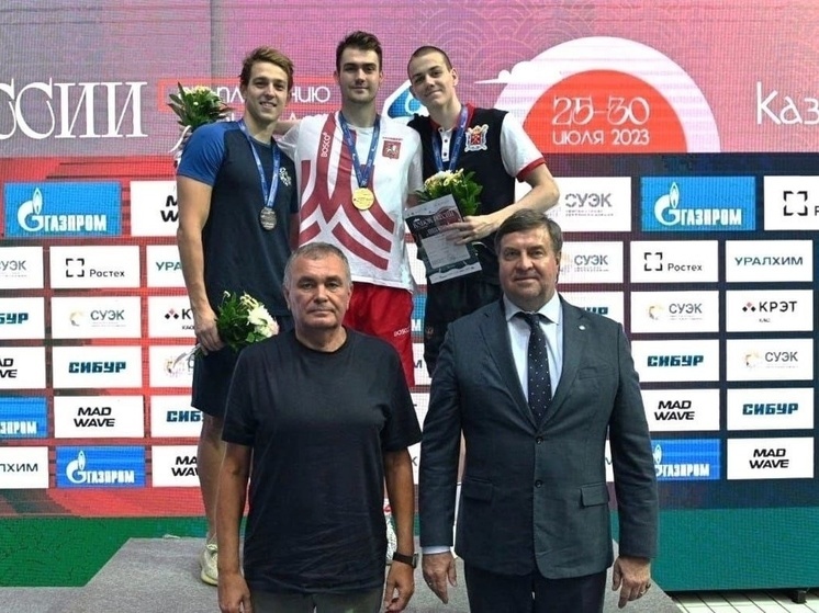 Пловец из Мурманской области завоевал две медали на Кубке России