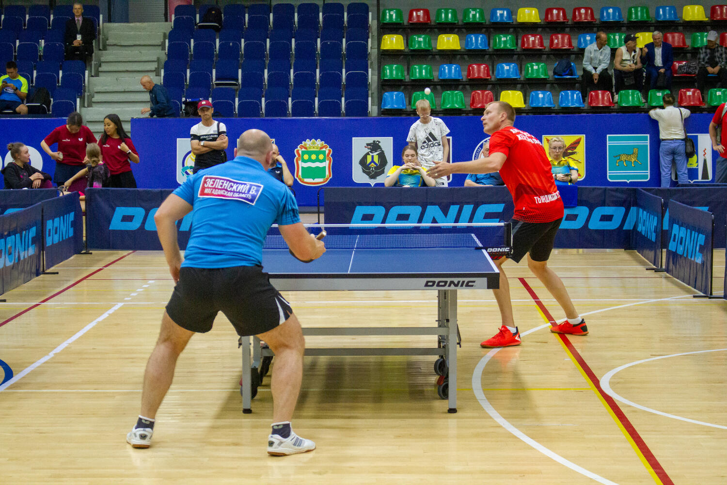 Яркие кадры Кубка Дальнего Востока по настольному теннису в Хабаровске