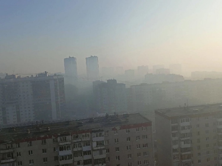 Жители Екатеринбурга пожаловались на смог и запах гари
