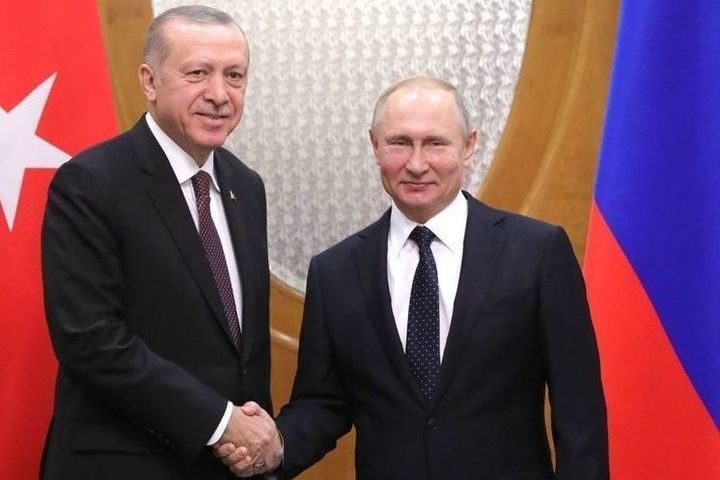 Путин и Эрдоган договорились о визите президента России в Турцию