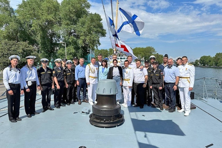 Делегация из Серпухова посетила город-побратим Балтийск в День ВМФ