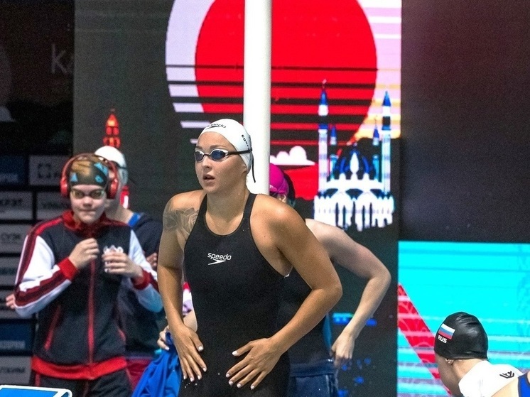 Спортсменка из Калининграда завоевала три медали на Кубке России по плаванию