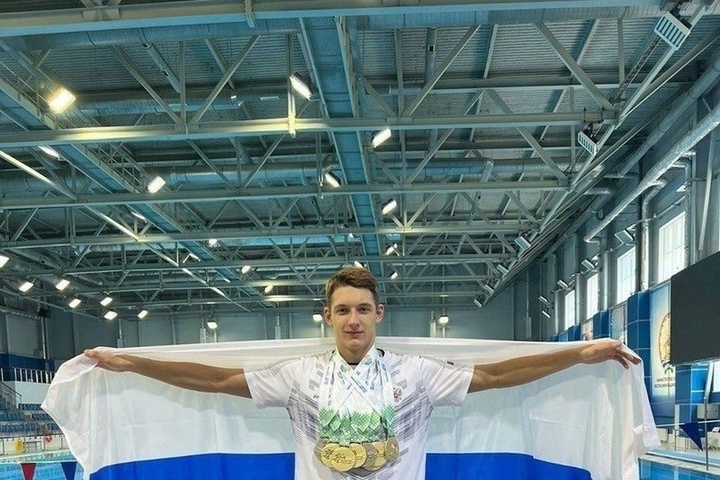 Житель Серпухова установил мировой рекорд по плаванию