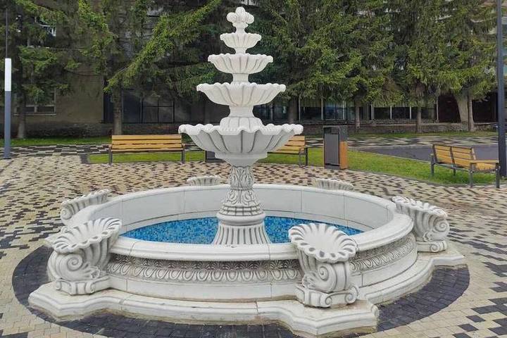 В Кузнецке запущен новый фонтан