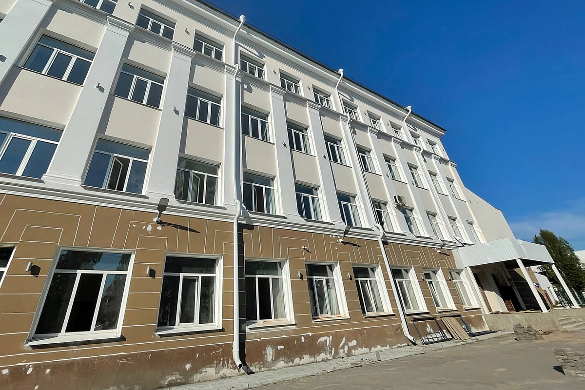 В пушкинской школе Архангельска завершается капитальный ремонт