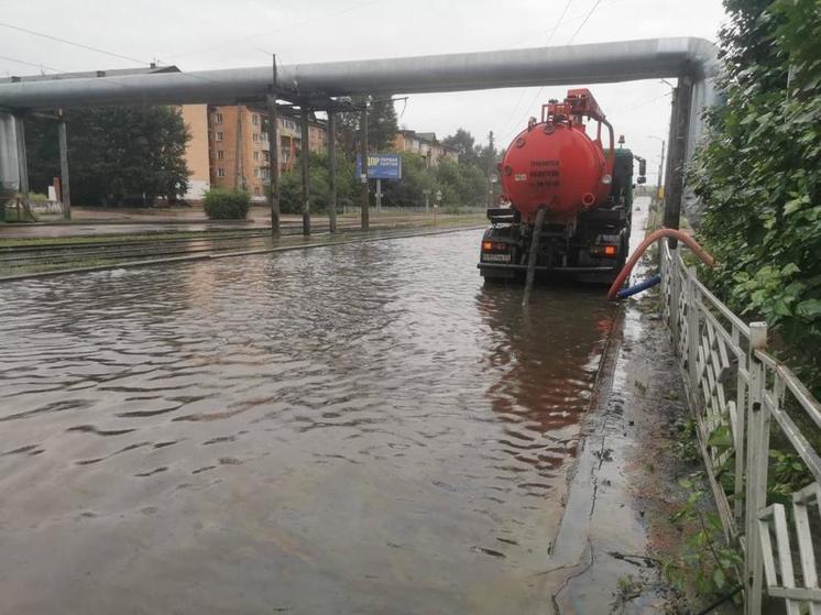 Улан-Удэ утопает в дождевой воде