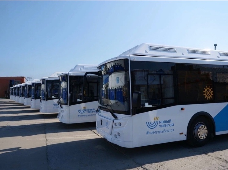 В Новом Уренгое возить пересчитанных пассажиров и следить за состоянием водителей будут 15 новых экоавтобусов