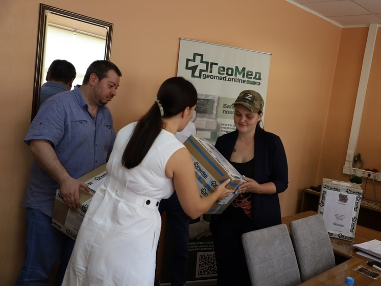 Отечественный производитель привез в Серпухов гуманитарный груз для участников СВО