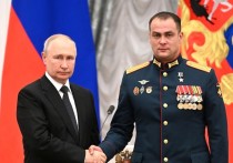 За мужество и героизм, проявленные в ходе проведения СВО, подполковнику Юргинского гарнизона Иреку Магасумову было присвоено почетное звание Героя России