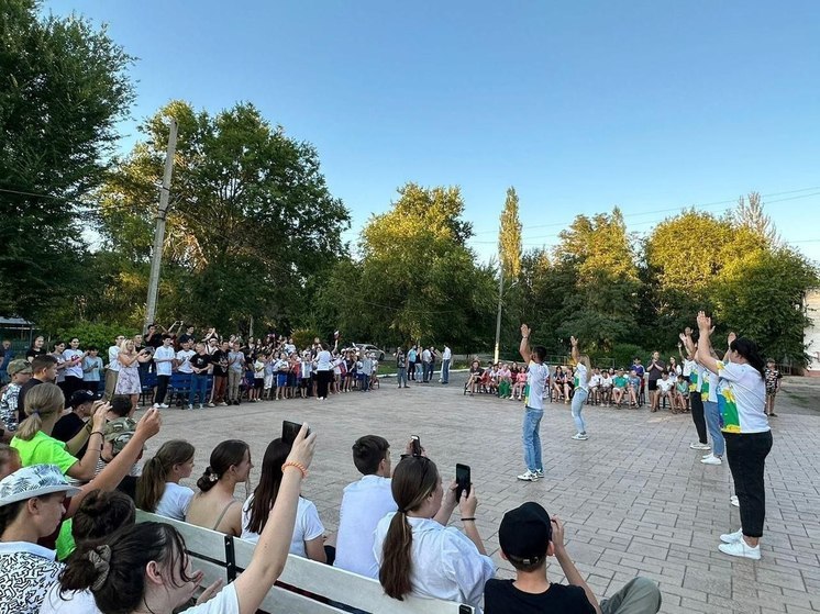 В астраханский лагерь приехали отдыхать дети из ЛНР