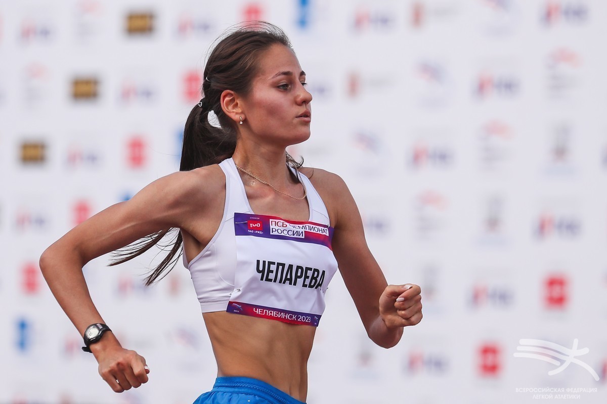 Эльвира Чепарева показала лучшее время сезона в мире в ходьбе на 10000 метров.