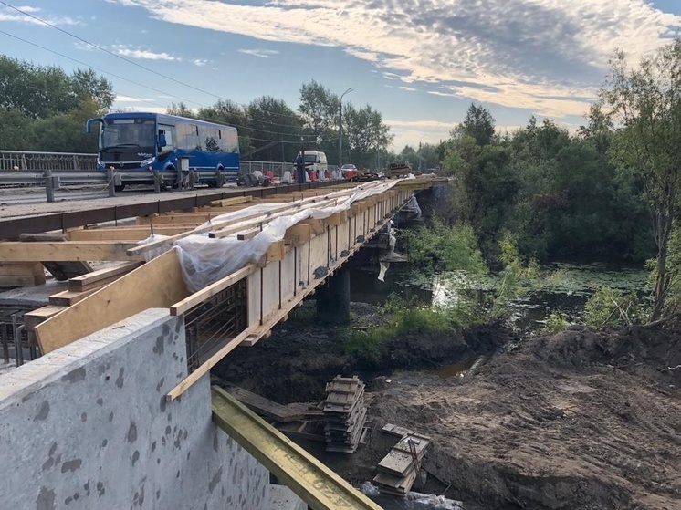 В Архангельске продолжается ремонт мостов