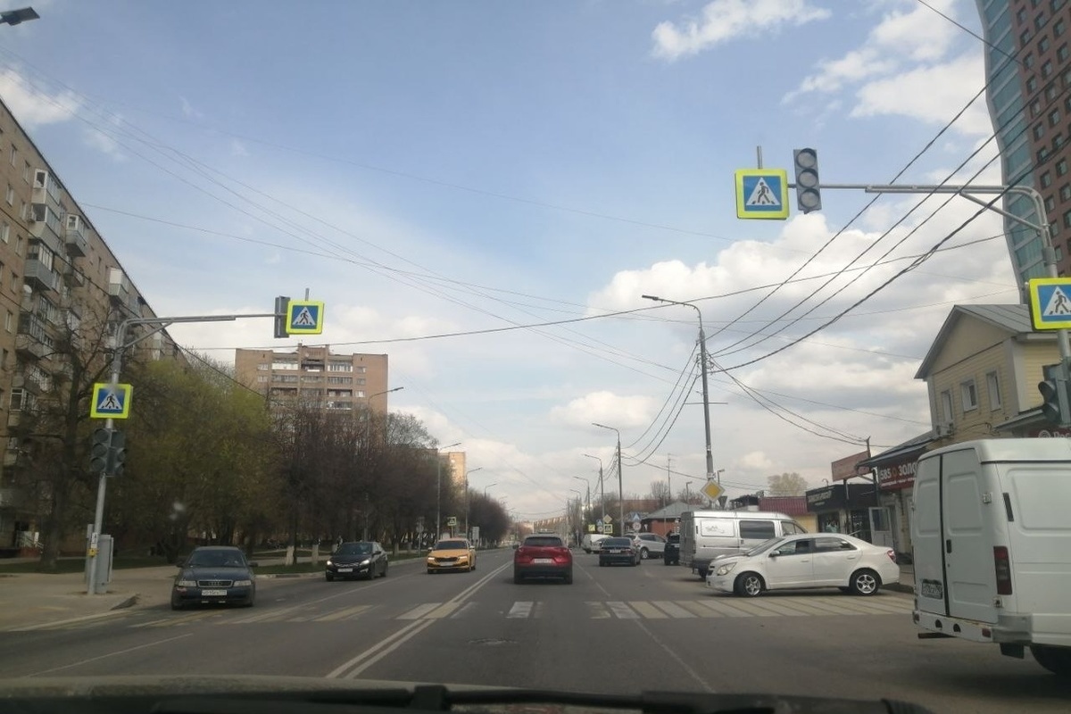 Два новых светофора установили в Серпухове