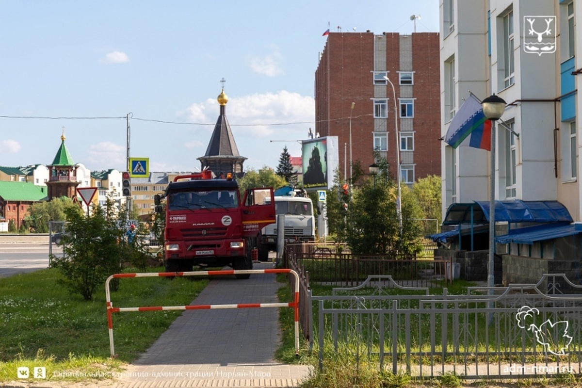 Въезды во двор трех домов Нарьян-Мара временно перекроют - МК НАО