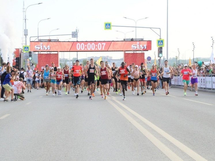 В Омске стали известны первые результаты Сибирского международного марафона