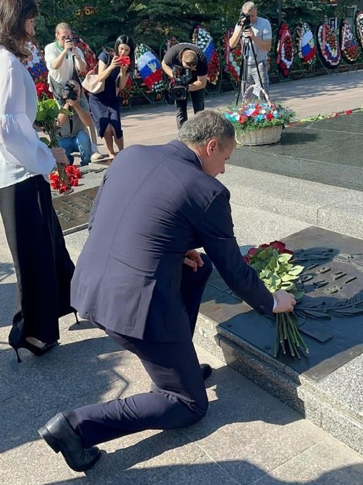 Ставропольцы почтили память павших при освобождении от фашистов города Белгород в 1943 году