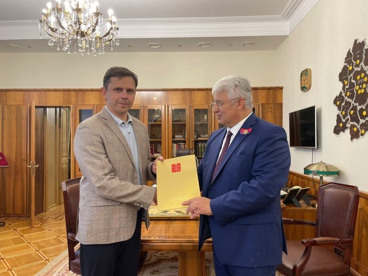 Вице-губернатор Петербурга Эргашев провел деловую встречу с главой Орловской области