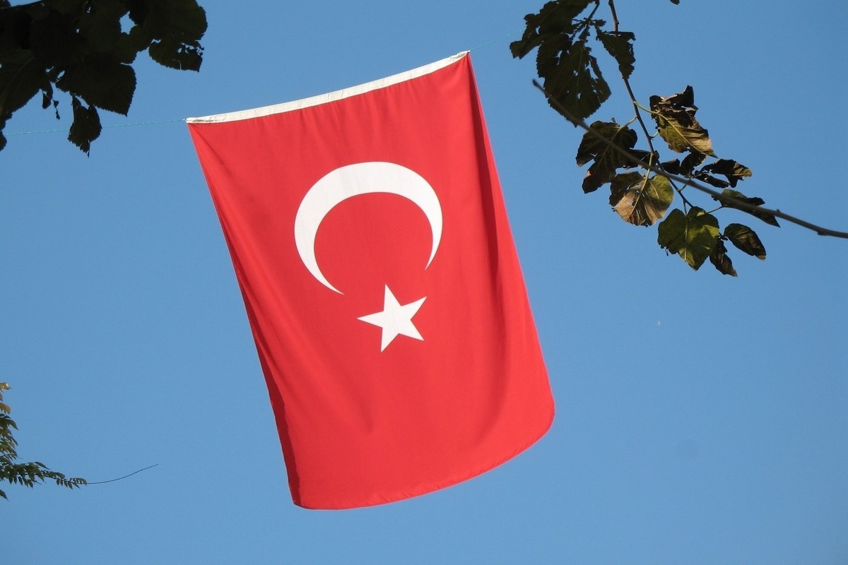 Как выглядит флаг turkey США и Турция провели переговоры, касающиеся зерновой сделки и НАТО - МК