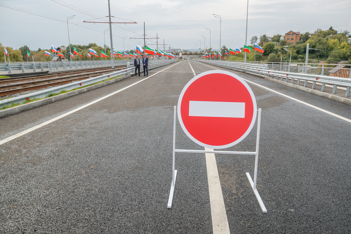 В Татарстане временно закроют участок дороги до границы с Удмуртией