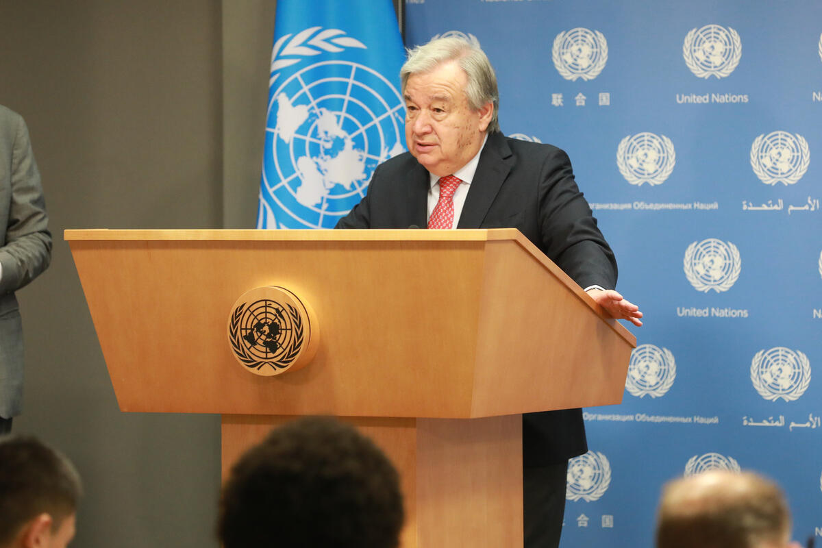 Генсек ООН Гутерриш не стал называть страну, сбросившую ядерную бомбу на Хиросиму