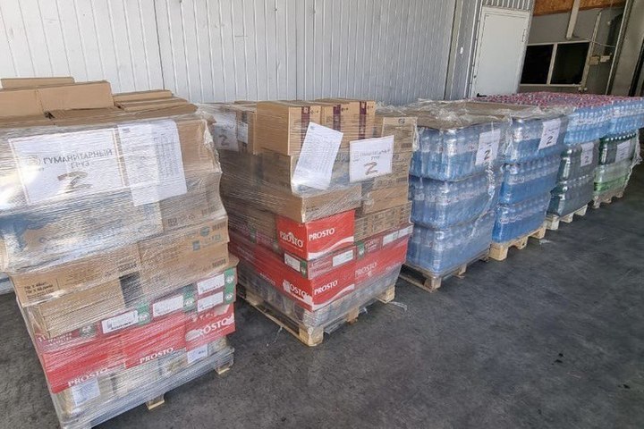 Сочинцам, находящимся в зоне СВО, земляки отправили 5 тонн долгосрочных продуктов