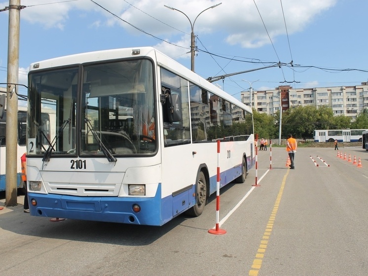 В Уфе выбрали лучшего водителя троллейбуса