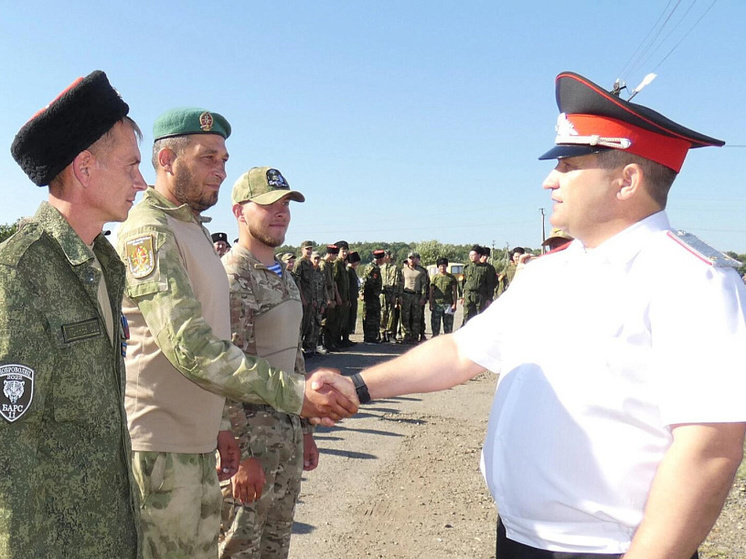 В Майкопском казачьем отделе начались военно-полевые сборы