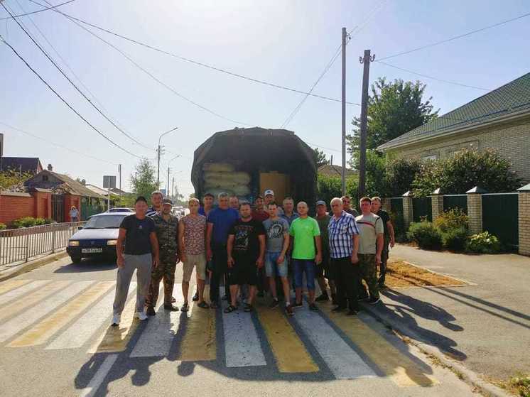 Из Новоалександровского округа на передовую отправили «КамАЗ» гуманитарной помощи