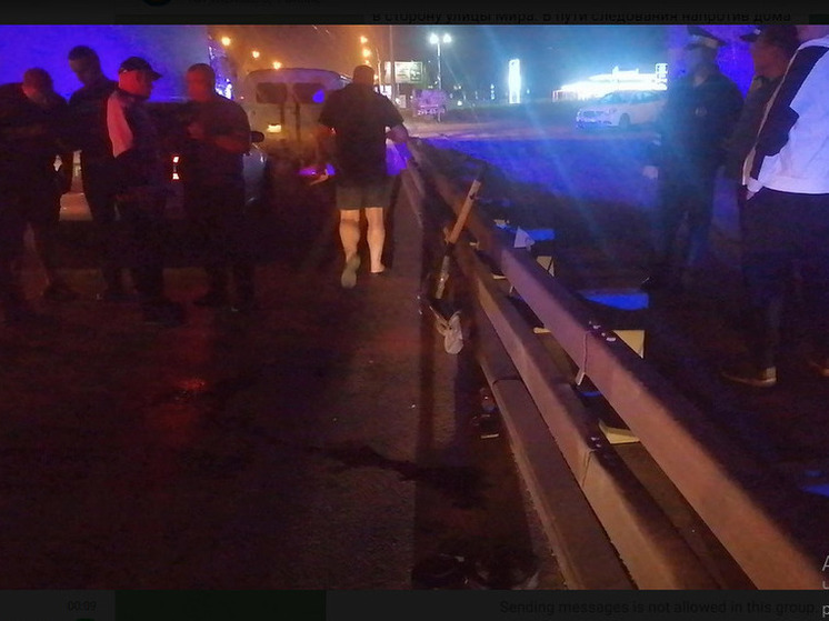 В Новосибирске установили водителя «Камаза», сбившего насмерть мужчину на самокате