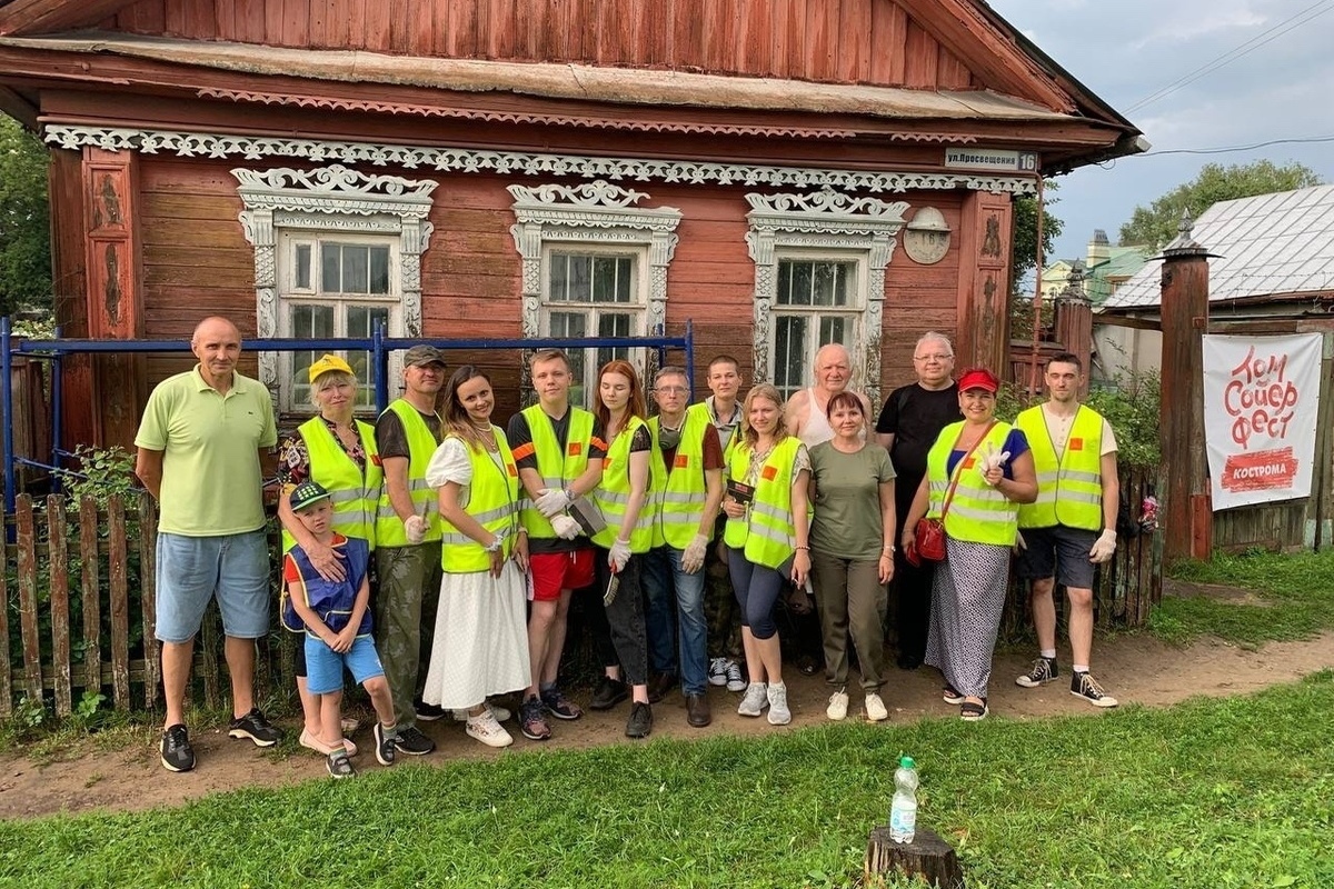 В Ипатьевской слободе Костромы стартовал волонтёрский фестиваль