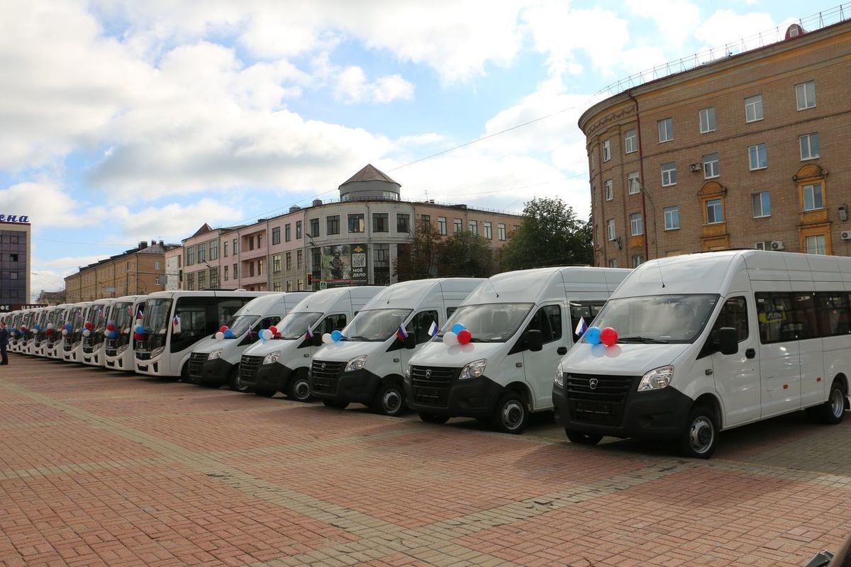 Партия новых автобусов поступила в автопарки Брянской области