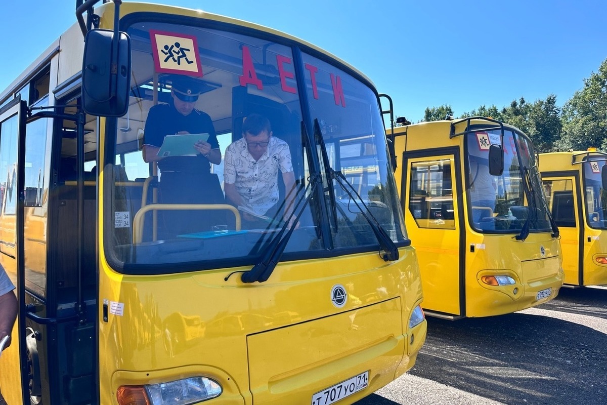В Туле проверили школьные автобусы перед началом учебного года