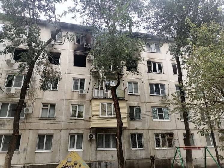 После взрыва в жилом доме в Астрахани пострадали люди