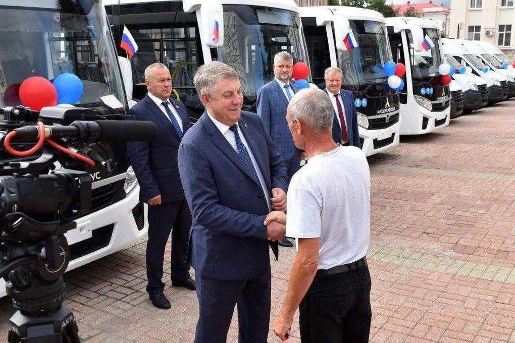 Крупная партия автобусов поступит в Брянскую область до 1 февраля