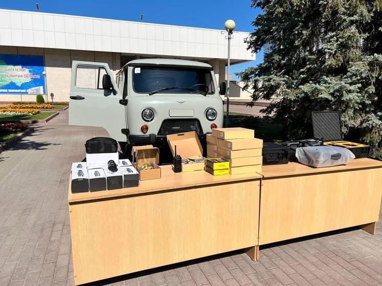 Новосибирцам в зону СВО отправили рации, прицелы и квадрокоптеры