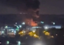 В подмосковном районе Домодедово в ночь на 10 августа прогремел взрыв, после чего вспыхнул сильный пожар