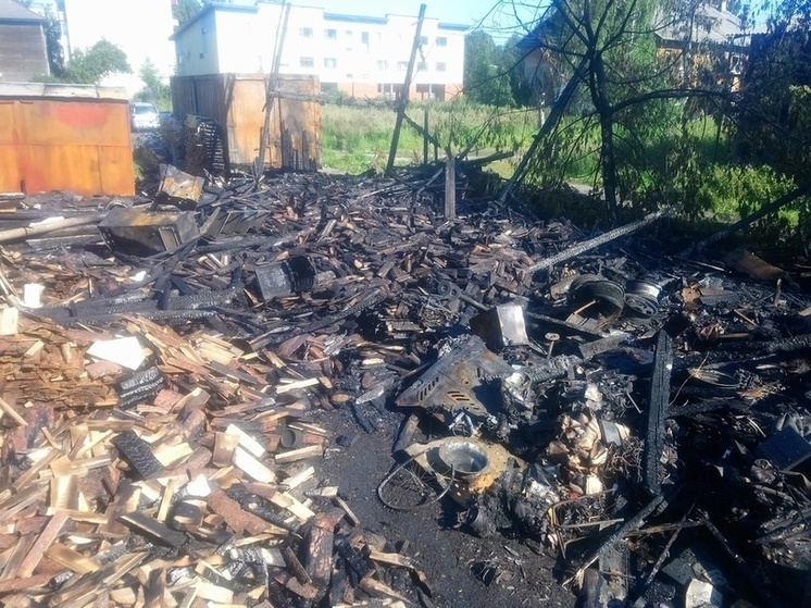 Власти Петрозаводска не готовы помочь жителям Зареки, чьи дрова сгорели при пожаре