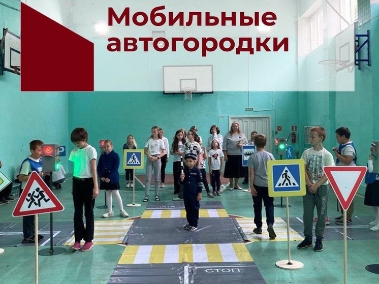 В школах Владимирской области появились сразу два мобильных городка