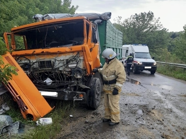 В Орловской области произошло ДТП с грузовиком: есть пострадавший