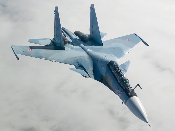 ЗВО: Самолет Су-30 упал в Калининградской области, экипаж погиб