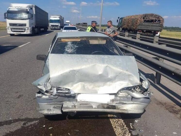 В аварии на трассе М-4 пострадала несовершеннолетняя девушка