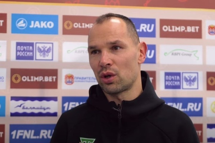 Тренер «Балтики» дал первый комментарий после поражения команды на матче с «Динамо»