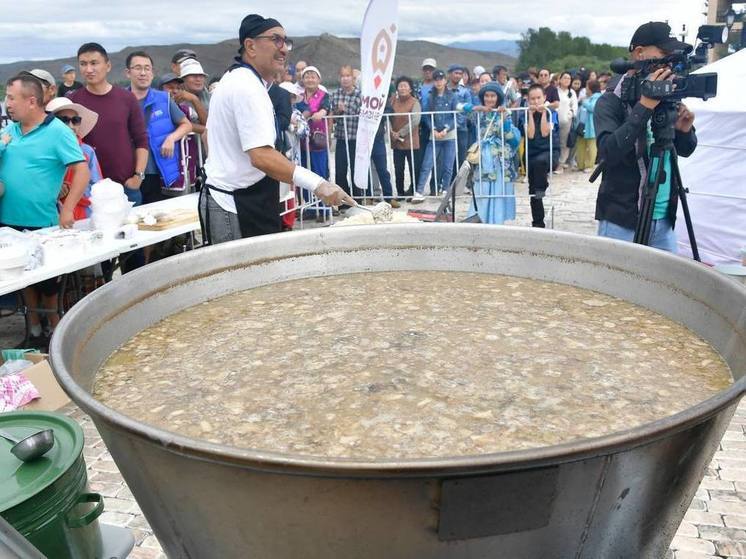 В Туве в праздник животноводов сварили суп из внутренностей 7 баранов