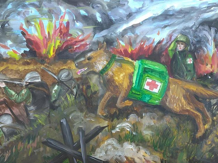 Рисунок Вероники Майоровой из Курской области напечатают на почтовых открытках