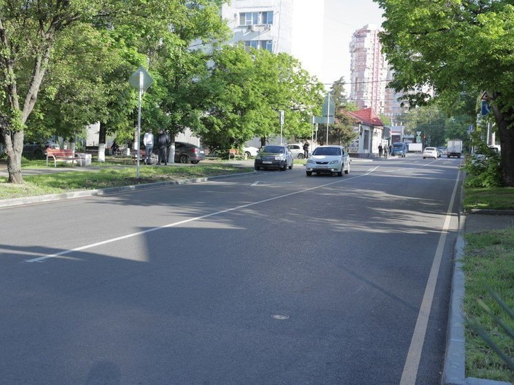 В Краснодаре досрочно завершили ремонт дорог по нацпроекту